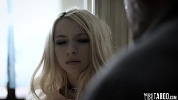 Preview 1 of Sister Nudist Butt - Stepdad caught teen stepdaughter Kenzie Reeves and its time for a harsh lesson