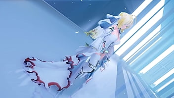 Preview 1 of First Time Anal Fuck Rl - Fate MMD Conqueror Nero Claudius Bride L2