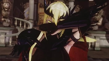 Preview 2 of Asiatica Drogada Violada - Fate MMD R18 Conqueror Artoria Pendragon Lancer Alter
