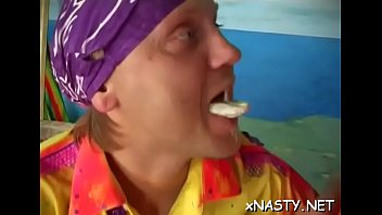 Preview 2 of Lost In Hotel - Cunning brunette Andrea gets roughly slammed