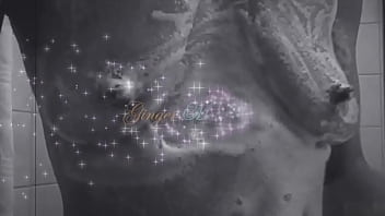 Preview 1 of Lesbian Xx Vedeos - Ginger MoistHer Soapy Wet Nipples Tits closeup belly