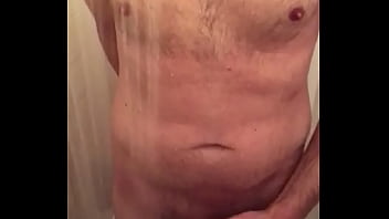 Preview 1 of Mature Montse - Jerking in the shower #2