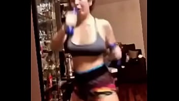 Preview 4 of Senegal Xxxn - Bigtits influencer exercising