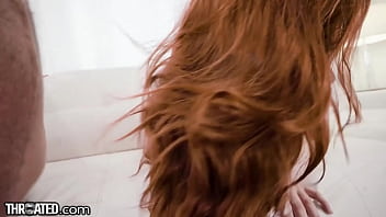 Preview 4 of Ana Sex Anal - Redhead Lacy Lennon Can&#039_t Wait To Be Throat Fucked - Throated