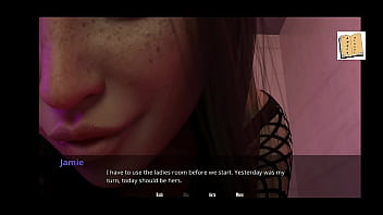 Preview 4 of Ebomy Massage - WVM 64,  Hot Brunette Starts To Give John A Blowjob.