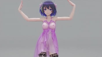 Preview 2 of Cumin My Granny - MMD R18 her
