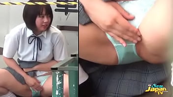 Preview 2 of Sweet Sixteen Sex Video - Japanese female caught masturbating