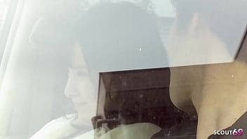 Preview 1 of Milked - Petite Japanese Teen 18 Pick Up and seduce to Fuck by Boy and later by his Step-Dad in Uncensored JAV in Japan