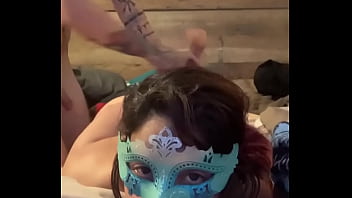 Preview 1 of Canadian Hooker - Masked Latina tied up an fucked