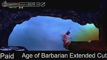 Preview 3 of Cute Teen Gangbang - Age of Barbarian Extended Cut (Rahaan) ep03