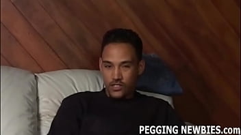 Preview 1 of 10 Men Sex With One Woman - Pegged in the ass by the head cheerleader