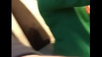 Preview 1 of Horses Fucking Grandmother - Dared to jerk my cock on a public bus.