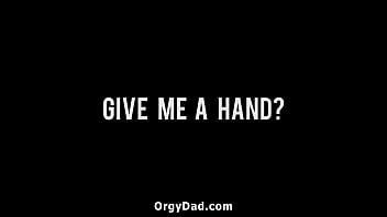 Preview 2 of Massive Cumsbottom Bush - I Fuck With My step Dad in Exchange for Money