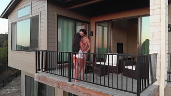 Preview 1 of Wife Yang Hard Husband - Fucking and enjoying the view