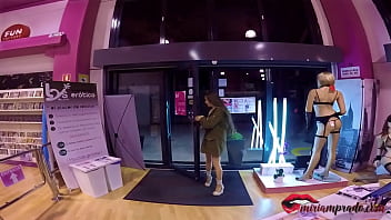 Preview 1 of Mamila Zavlo - Risky surprise fuck with a sexshop customer / Miriam Prado