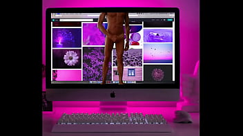 Preview 1 of Candy Catey - Someone&#039_s watching me cock