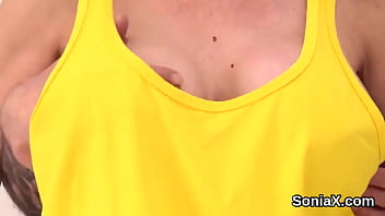 Preview 4 of Shruti Gussa Xxx - Unfaithful uk milf gill ellis presents her massive boobies