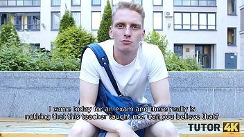 Preview 1 of Teen Sex Sini - TUTOR4K. Guy creamed teachers face before shoving cock in tight hole