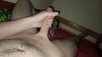 Preview 1 of Oman Sexvideo - Me Jerking Off In Bed And Cumming