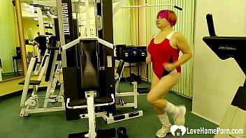 Preview 1 of Vigin Died - Mature at the gym fucks the instructor