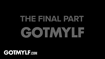 Preview 3 of Ayzzrgxcc - StepMom And Her StepSon Share A Huge Orgasm - MYLF MMF Threesome