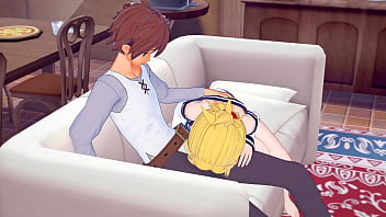 Preview 1 of Sxe Xxxxxxxxxx - KonoSuba: Luna Treats Kazuma to Something Special at Her Place