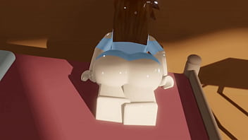 Preview 2 of Xxx Haley - Roblox [Busty White Girl Gets Used How She Should Be]