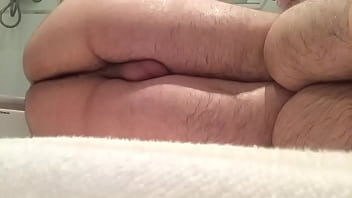 Preview 1 of Still Cry - Chubby guy fucks himself with a bottle