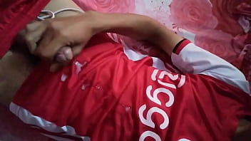 Preview 4 of Injection Hip Fat Girl Xnxxx - Football player solo