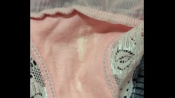 Preview 2 of Evie Dad - cum in panty and dress my friend (nong)