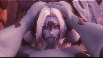 Preview 2 of Prati Tube - demon girl deepthroat facefuck