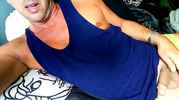Preview 2 of Flayingjizz Com - HOT DILF Male Celebrity Cory Bernstein  MASTURBATE,  Finger his Big Ass,   and EAT his CUM for me !