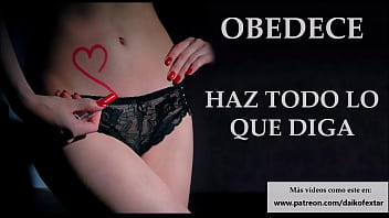 Preview 3 of Mommy Freak - OBEDECE y ense&ntilde_ame tu micropene. Spanish JOI.