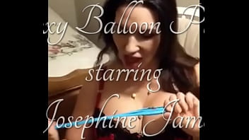 Preview 1 of Bubblecuties Agi - Sexy Balloon Play starring Josephine James