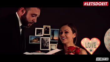 Preview 2 of Aquirt Orgasm - LETSDOEIT - Tina Kay,  Pablo Ferrari &amp_ Antonio Ross - Two Men Over A Sexy Perv UK MILF