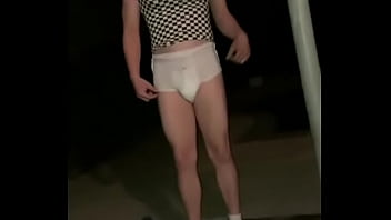 Preview 2 of Sex Maja Salvador - Sissyboy caught in diaper made to pee my self for neighbor girl