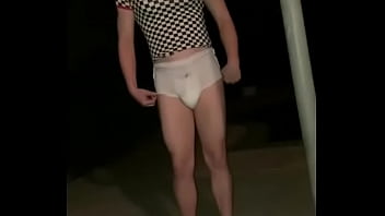 Preview 3 of Sex Maja Salvador - Sissyboy caught in diaper made to pee my self for neighbor girl