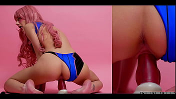 Preview 3 of Xxxx Balakc - Hot teen rides huge dildo and has fun with a vibrator - Tiffany Tatum