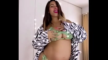 Preview 4 of Super Big Tid - Ayda martinez embarazada hot