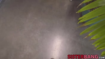 Preview 2 of Saxxc Vdo App - Hot ebony stepsister Adriana Maya fucked hardcore missionary