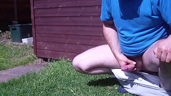 Preview 3 of Xnxx Sxe Videos - Shooting Cum Over The Grass