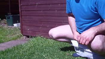 Preview 1 of Xnxx Sxe Videos - Shooting Cum Over The Grass