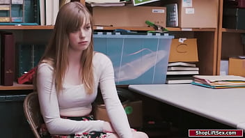 Preview 1 of Big Ass Blondi Anal - Blonde thief gets fucked to avoid cops