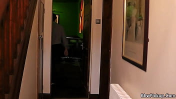 Preview 2 of Kiran Sharma - Stranger bangs lovely BBW girl in nylons