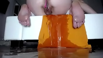 Preview 2 of Tyga Kylie Jenner Sex Tape - Slut cums all over the floor after she got fucked by bigcock
