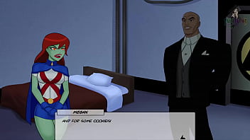 Preview 1 of African Full Sex Movies - DC comics Something Unlimited Part 48 Bringing Blackfire to our office