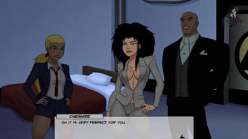 Preview 4 of African Full Sex Movies - DC comics Something Unlimited Part 48 Bringing Blackfire to our office