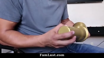 Preview 1 of Sleeping Inzest - Stepbro Caught Using Fleshlight to His Stepsis
