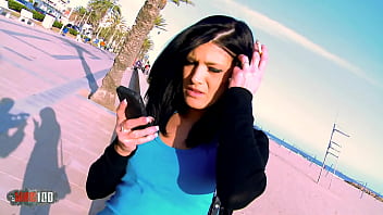 Preview 1 of Tan Man One Girl - French babe Lana Fever paying her holiday with her pussy