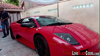 Preview 1 of Babi Bac Madame - Aroused teen gobbles big black dick